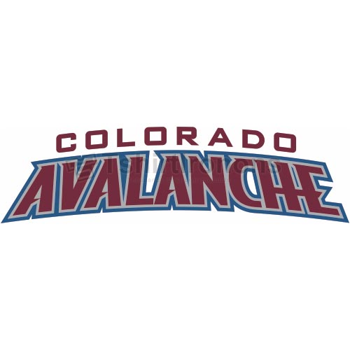 Colorado Avalanche T-shirts Iron On Transfers N116 - Click Image to Close